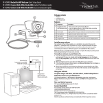 Rocketfish RF-HDWEB User's Manual