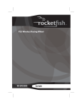 Rocketfish RF-GPS3009 User's Manual