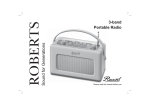 Roberts Radio Revwal User's Manual