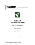 Ringdale MFR-200 User's Manual