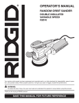RIDGID R2610 User's Manual