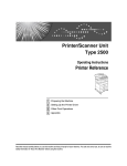 Ricoh Type 2500 User's Manual