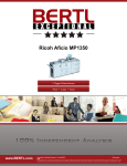Ricoh MP1350 User's Manual