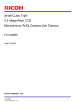 Ricoh FV-L500B1 User's Manual