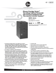 Rheem 2-Stage Specification Sheet