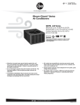 Rheem Classic Series: Single Stage Specification Sheet