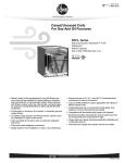 Rheem Cased & Uncased N Coil - 13 - 16 SEER AC HP & Furnace Applications Specification Sheet