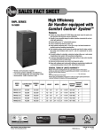 Rheem 16 SEER High Efficiency - ECM Motor - Standard N Coil Sales Fact Sheet