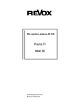 Revox M642 HD User's Manual