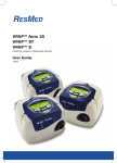 ResMed Sleep Apnea Machine VPAP Auto 25 VPAP ST VPAP S User's Manual