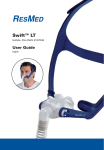 ResMed Sleep Apnea Machine 60561 User's Manual