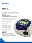 ResMed Compact Bilevel Device VPAP S User's Manual