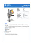 Reliable XD-EU5 User's Manual