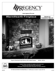 Regency WARMHEARTH Z2510L User's Manual