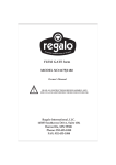Regalo FLEXI GATE FORM 1180 User's Manual