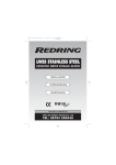 Redring DC3810 User's Manual