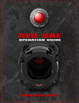 Red Digital Cinema Red One 30.5.0 Operation Guide