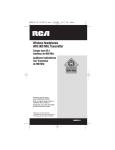 RCA WHP141 User's Manual