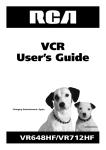 RCA VR648HF User's Manual