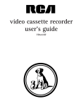 RCA VR643HF User's Manual