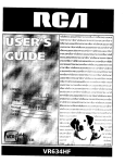 RCA VR634HF User's Manual