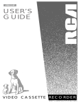 RCA VR602HF User's Manual