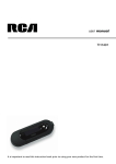 RCA TH1401 User's Manual