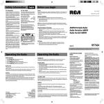 RCA RP7664 User's Manual