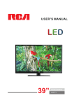 RCA RLDED3950A User's Manual