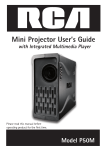 RCA P50M Instruction Manual