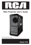 RCA P50 Instruction Manual