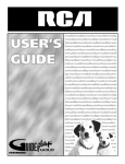 RCA MM52110 User's Manual