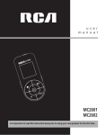 RCA MC2602 User's Manual