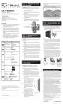 RCA MAF120BK Installation Manual