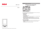 RCA M5504 User's Manual