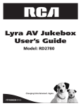 RCA RD2780 User's Manual
