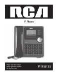 RCA IP115 User's Manual