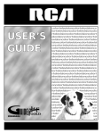 RCA P60928 User's Manual
