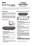 RCA DH4VS User's Manual