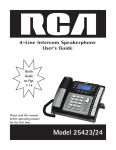RCA 25423 User's Manual