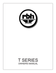 RBH Sound T Series User's Manual