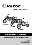 Razor MX650 User's Manual