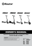 Razor E200 User's Manual