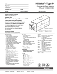 Raypak 1802B User's Manual