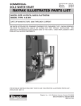 Raypak Commercial Cold Water Start User's Manual