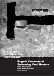 Raypak 538 To 4224 User's Manual