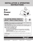 Raypak 181/182 User's Manual