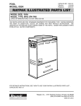 Raypak 053A User's Manual