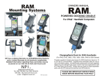 RAM Mounting Systems 3100 User's Manual