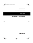 Radio Shack TRC-488 User's Manual
